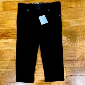 Burberry black stretch jeans.